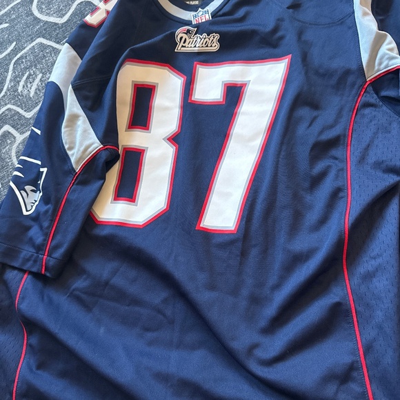 Rob Gronkowski New England Patriots Jersey XL Nike On Field - Picture 1 of 4
